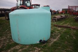 1500gal vertical round water tank