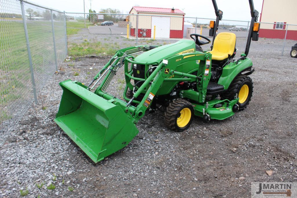 2020 JD 1023E compact w/ 120R loader