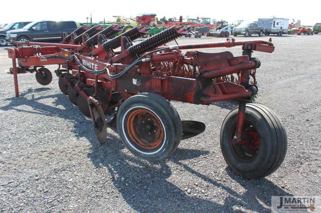 White 549 5 bottom plow