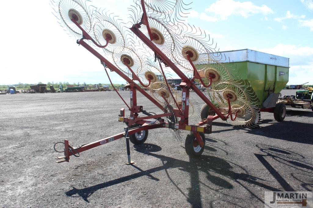 H&S CR 12 wheel rake