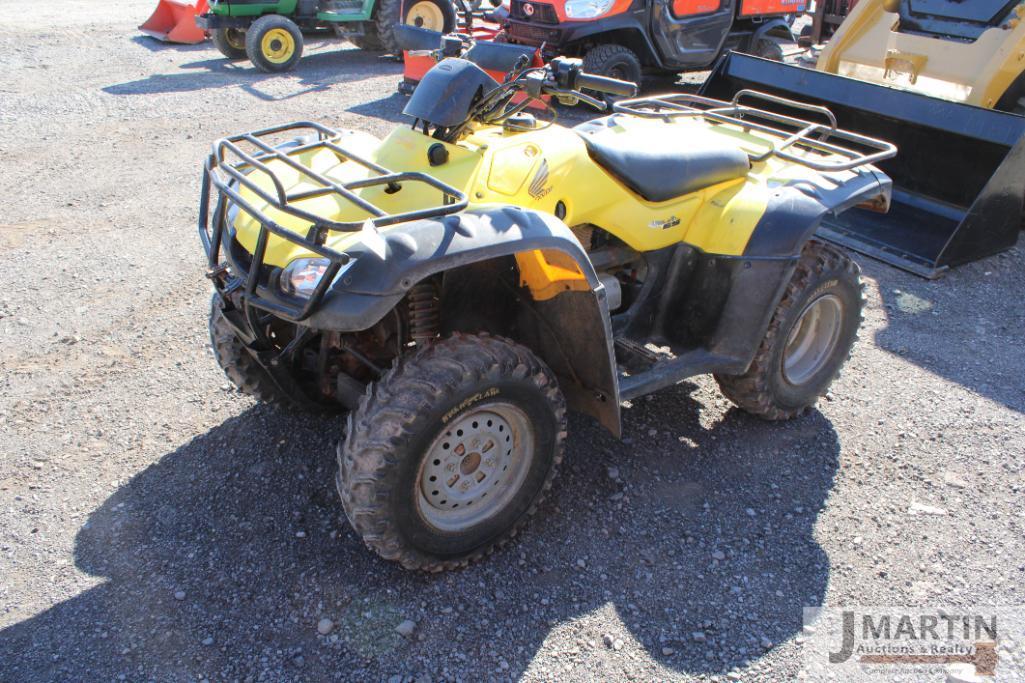 2004 Honda TRX 350 fourwheeler