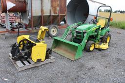 JD 2305 compact tractor