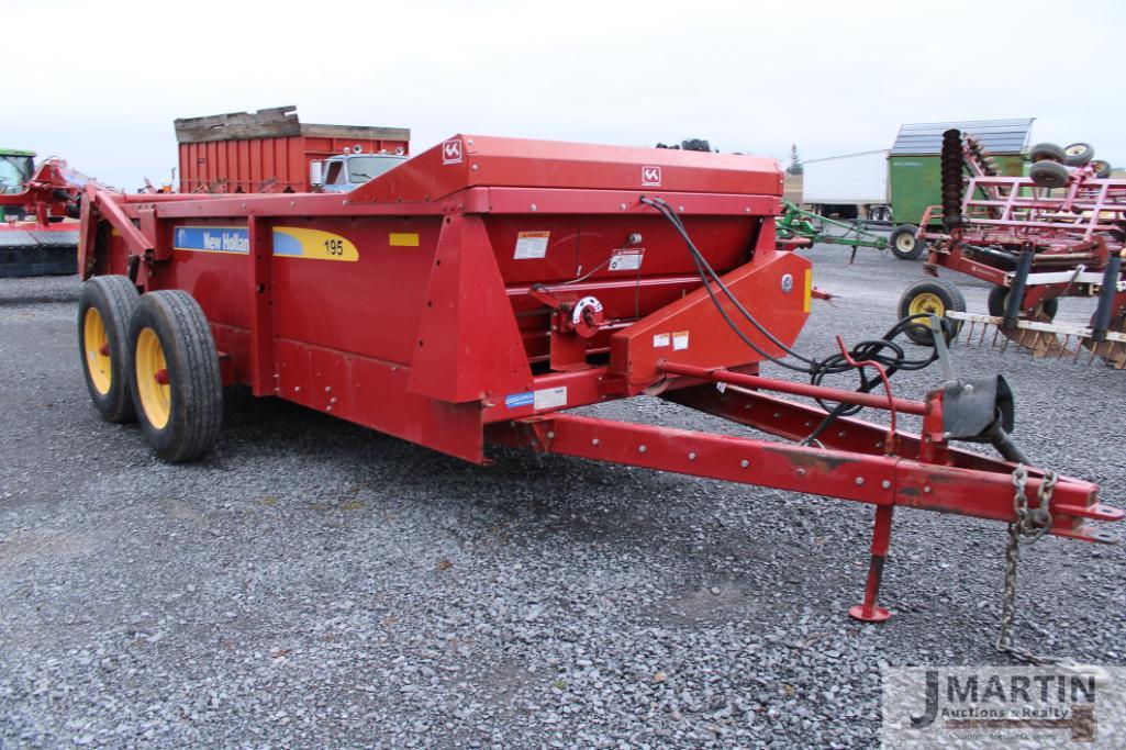 2014 NH 195 manure spreader