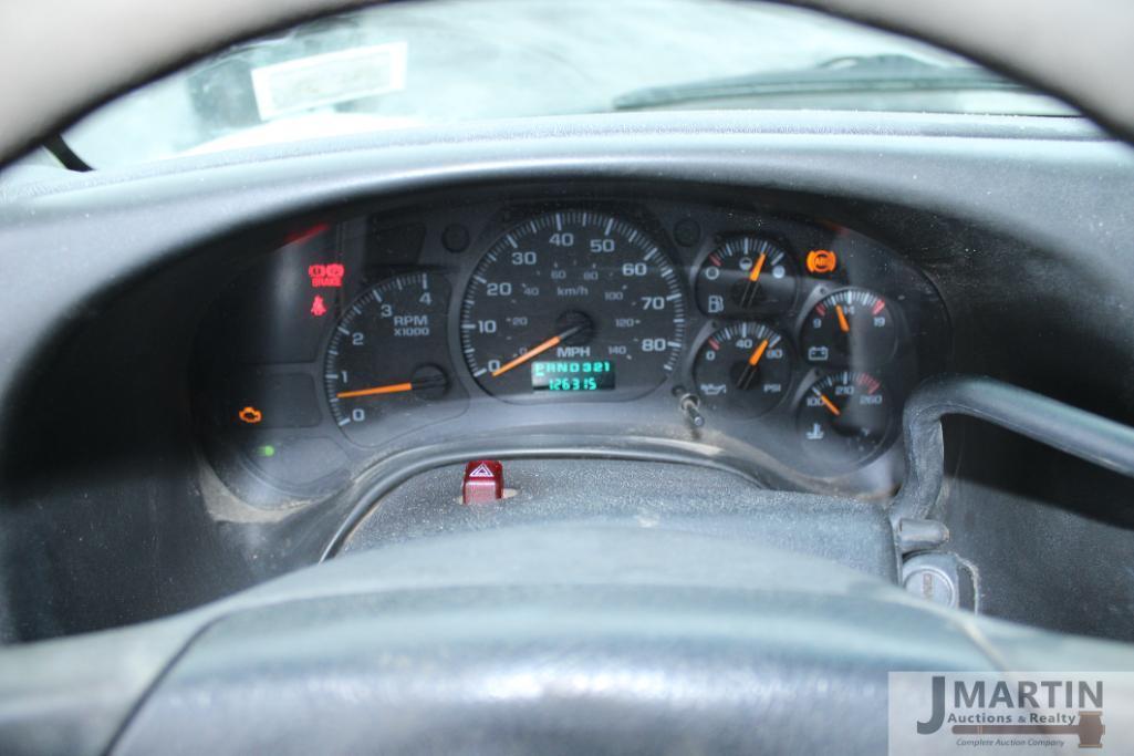 2004 Chevy C5C utility truck