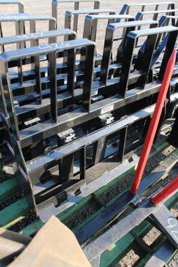 Kivel 4200# 48'' skid mount pallet forks