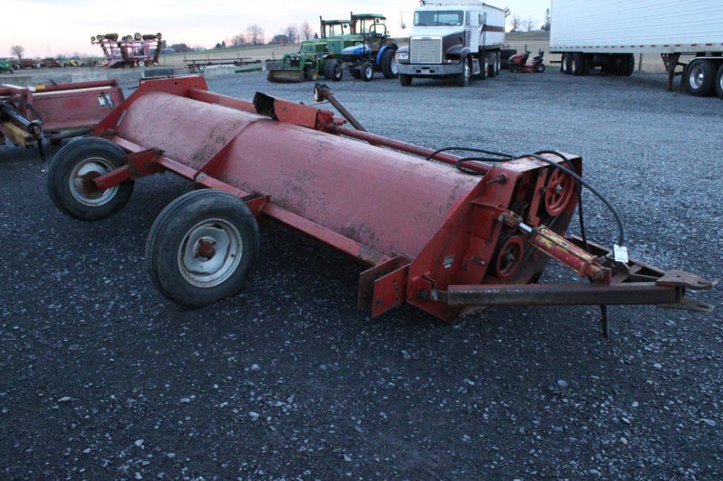 CIH 15' stalk flail mower/stalk shredder