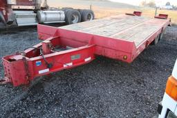 2005 Talbert AC10 20k# tag along trailer