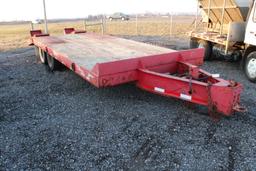 2005 Talbert AC10 20k# tag along trailer