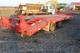 2005 Talbert AC10 20k# tag along trailer