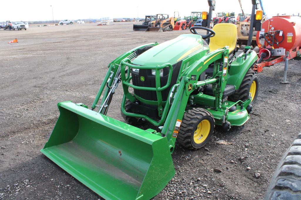 2019 JD 1023E compact w/ 120R loader