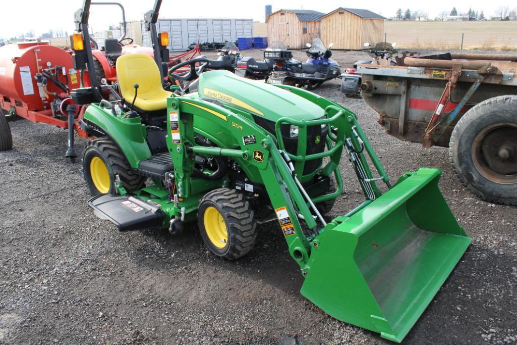 2019 JD 1023E compact w/ 120R loader