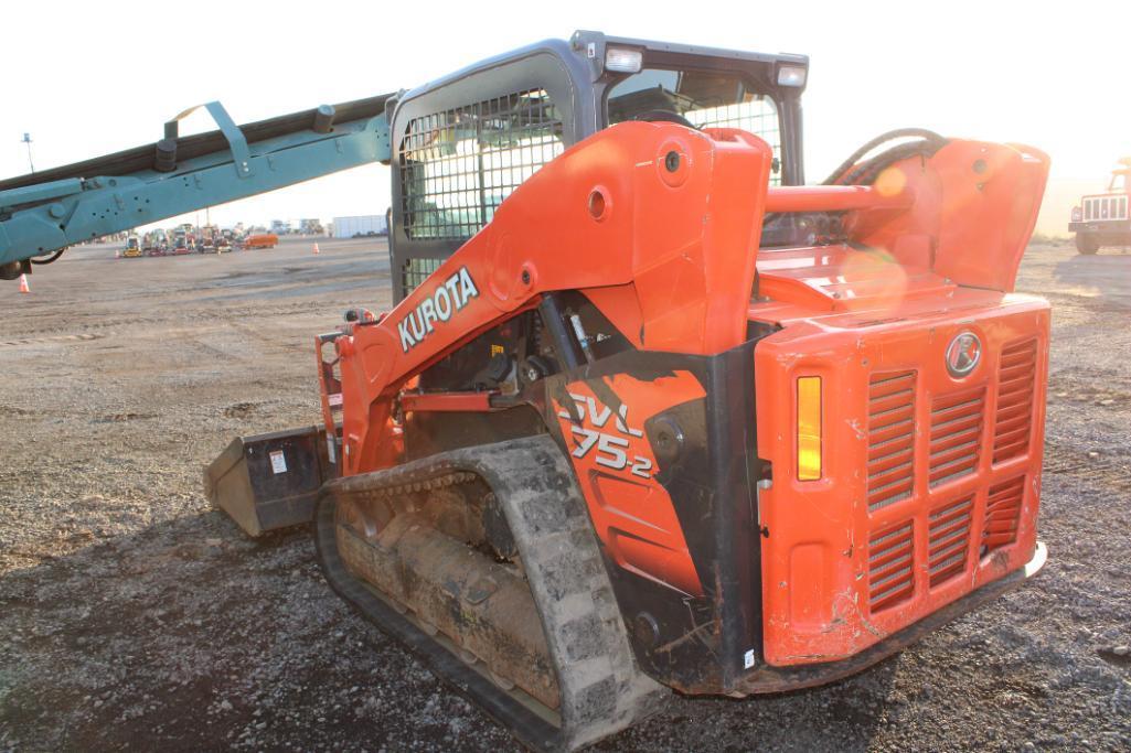 2015 Kubota SVL75-2 skid loader