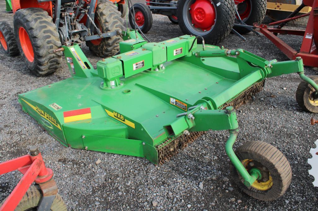 JD MX8 8' mower