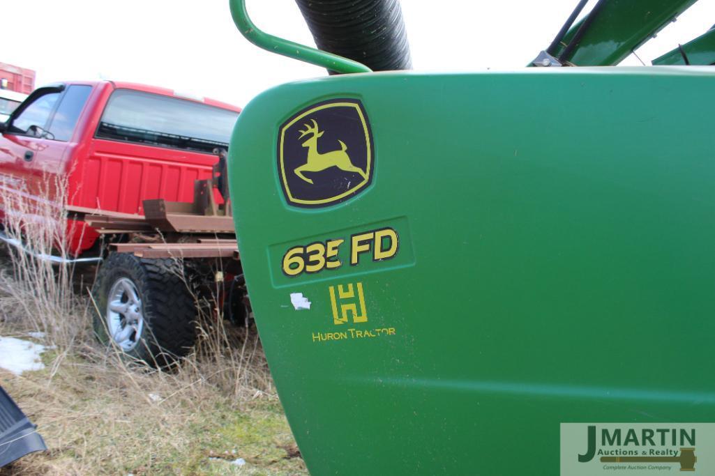 JD 635 FD 35 hydra flex draper head