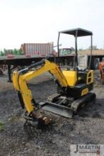2023 QH12 Mini-excavator w/rubber tracks, thumb,gas (new)