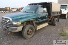 1998 Dodge R3500 dually plow truck