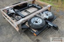 Barreto 5'x48'' trencher trailer (disassembled, BOS ONLY)