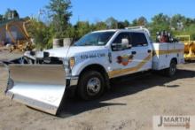 2017 Ford F ?350 service truck w/ Fisher X-2 v plow