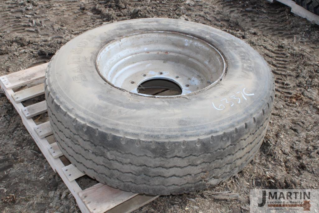 Samson 385/65R22.5 tire