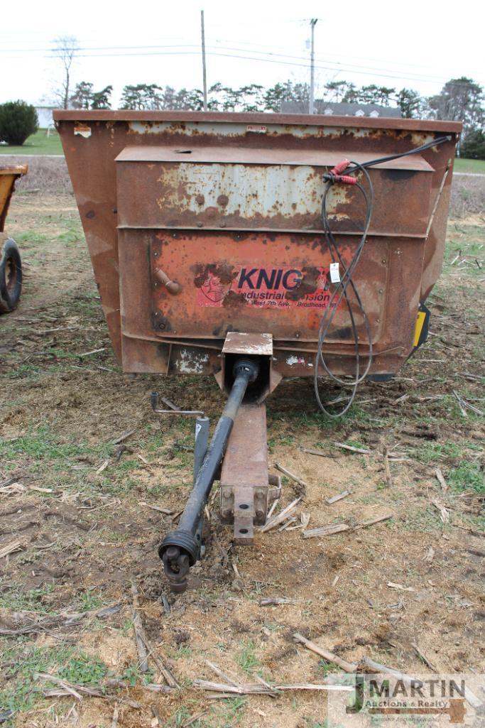 Kuhn Knight 8030 Protwin Side Slinger manure spreader