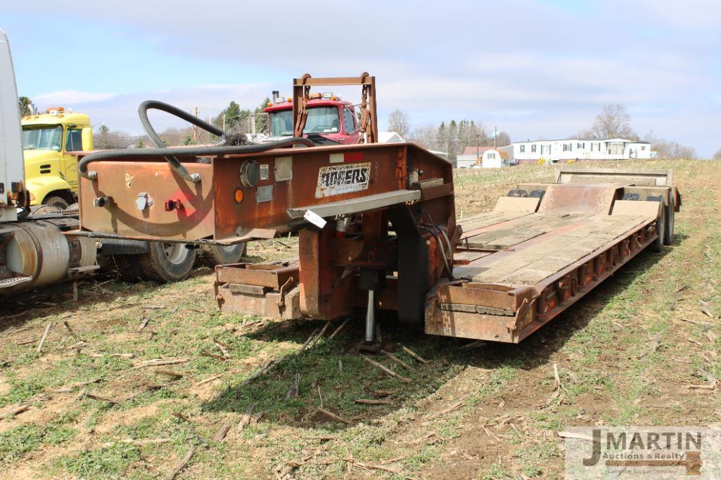 1990 Rogers 35 ton 35' lowboy