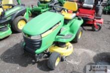 JD X300 riding mower