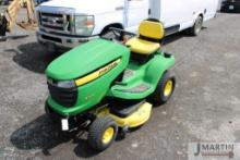 JD X300 riding mower