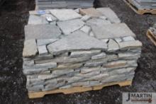 Pallet of gauge colonial wall stone