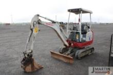 Takeuchi TB216 mini excavator