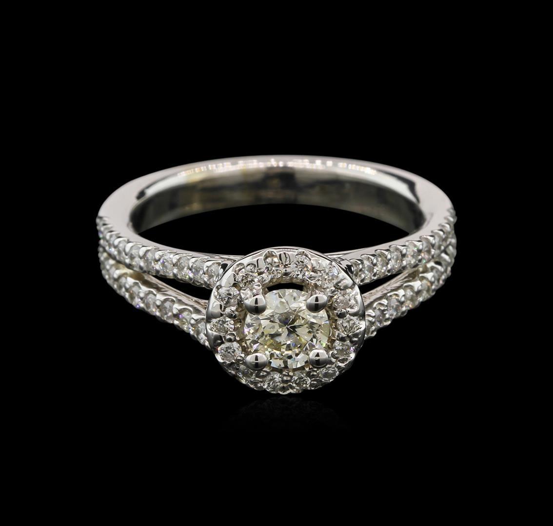 0.95 ctw Diamond Ring - 14KT White Gold