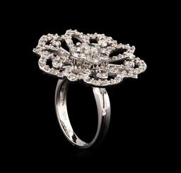 14KT White Gold 1.70 ctw Diamond Ring