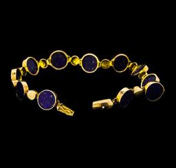 Lapis Lazuli Bracelet - 14KT Rose Gold