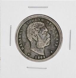 1883 Kingdom of Hawaii Half Dollar Coin