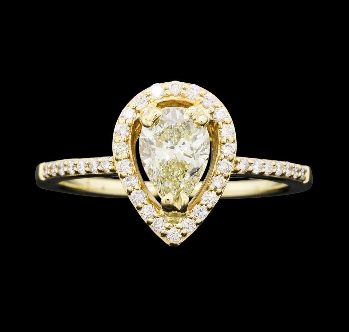 1.03 ctw Diamond Ring - 14KT Yellow Gold