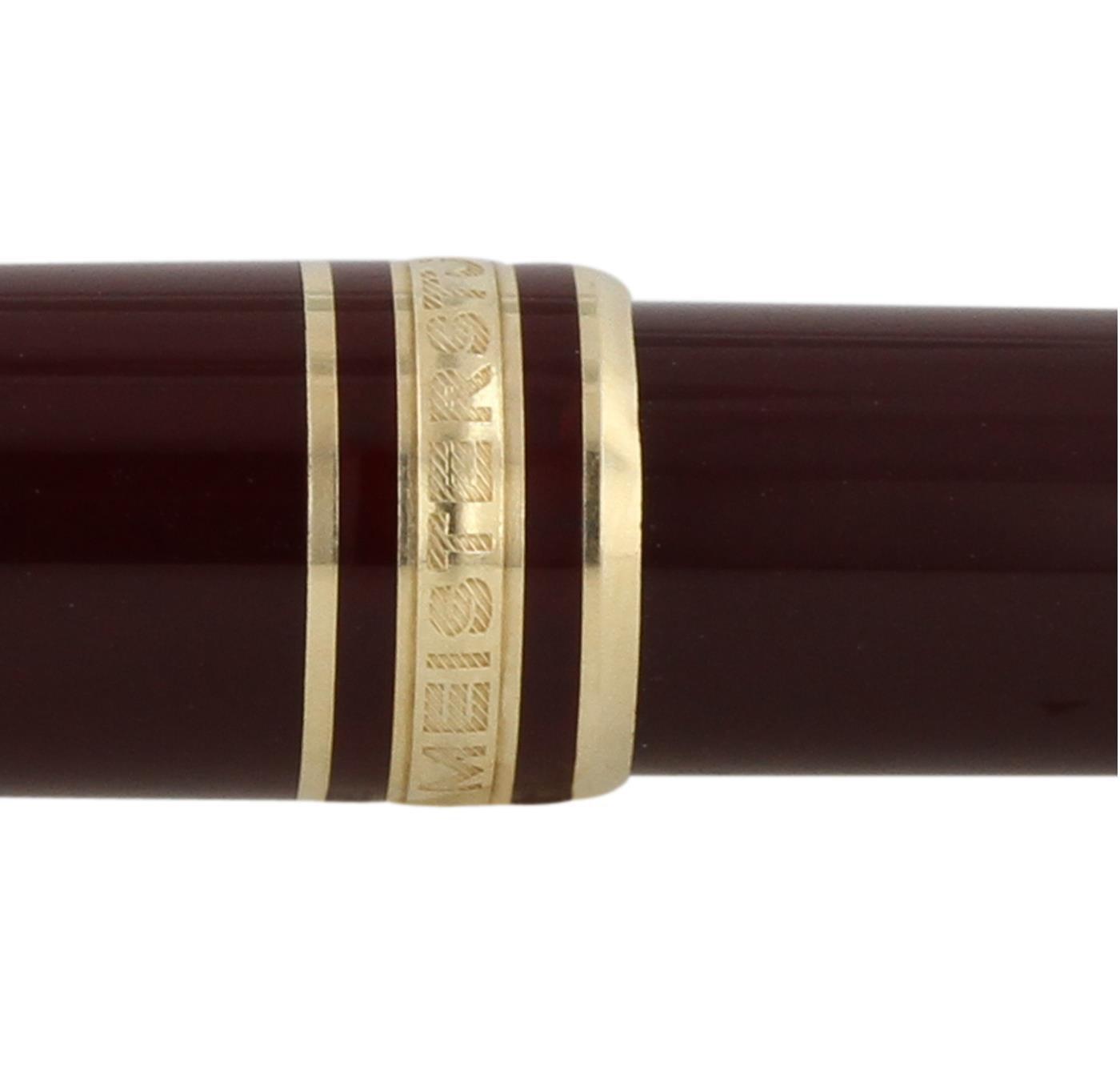 Montblanc Meisterstuck Bordeaux Rollerball Pen