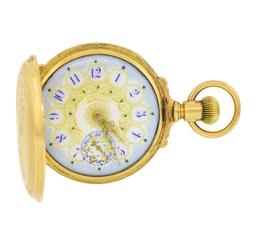 Vintage Waltham Pocket Watch - 14KT Yellow Gold