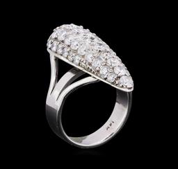 2.73 ctw Diamond Ring - 14KT White Gold