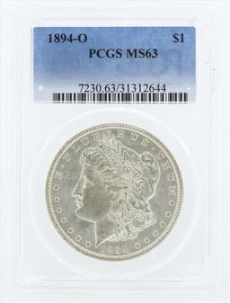 1894-O $1 Morgan Silver Dollar Coin PCGS MS63