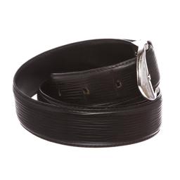 Louis Vuitton Black Epi Leather Classique Belt