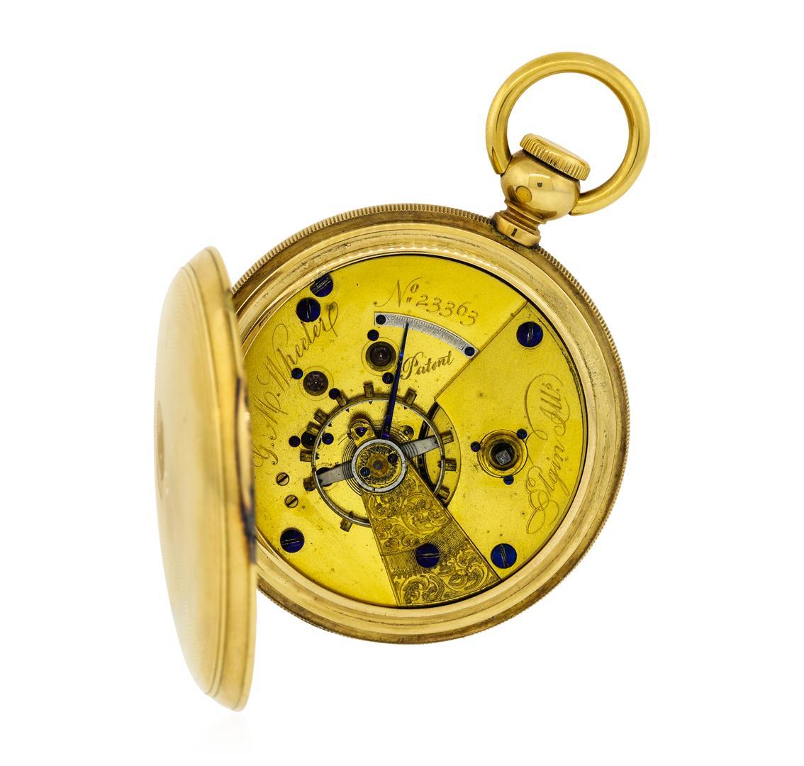 Vintage Elgin Pocket Watch - 14K Yellow Gold