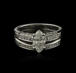 18KT White Gold 1.48 ctw Diamond Ring