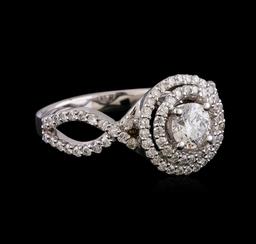 1.16 ctw Diamond Ring - 14KT White Gold