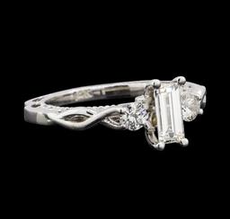 1.00 ctw Diamond Ring - 14KT White Gold