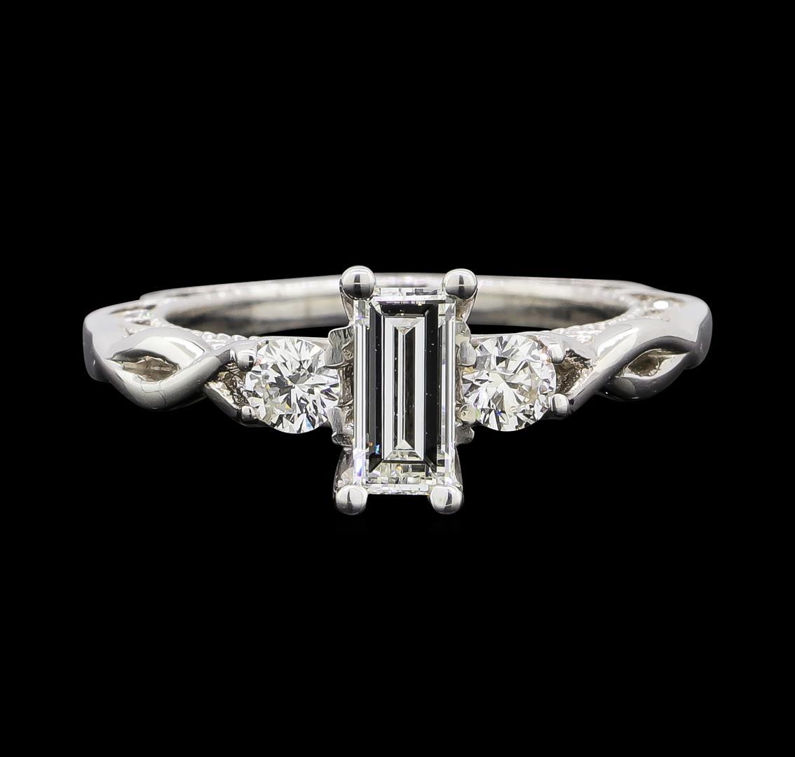 1.00 ctw Diamond Ring - 14KT White Gold