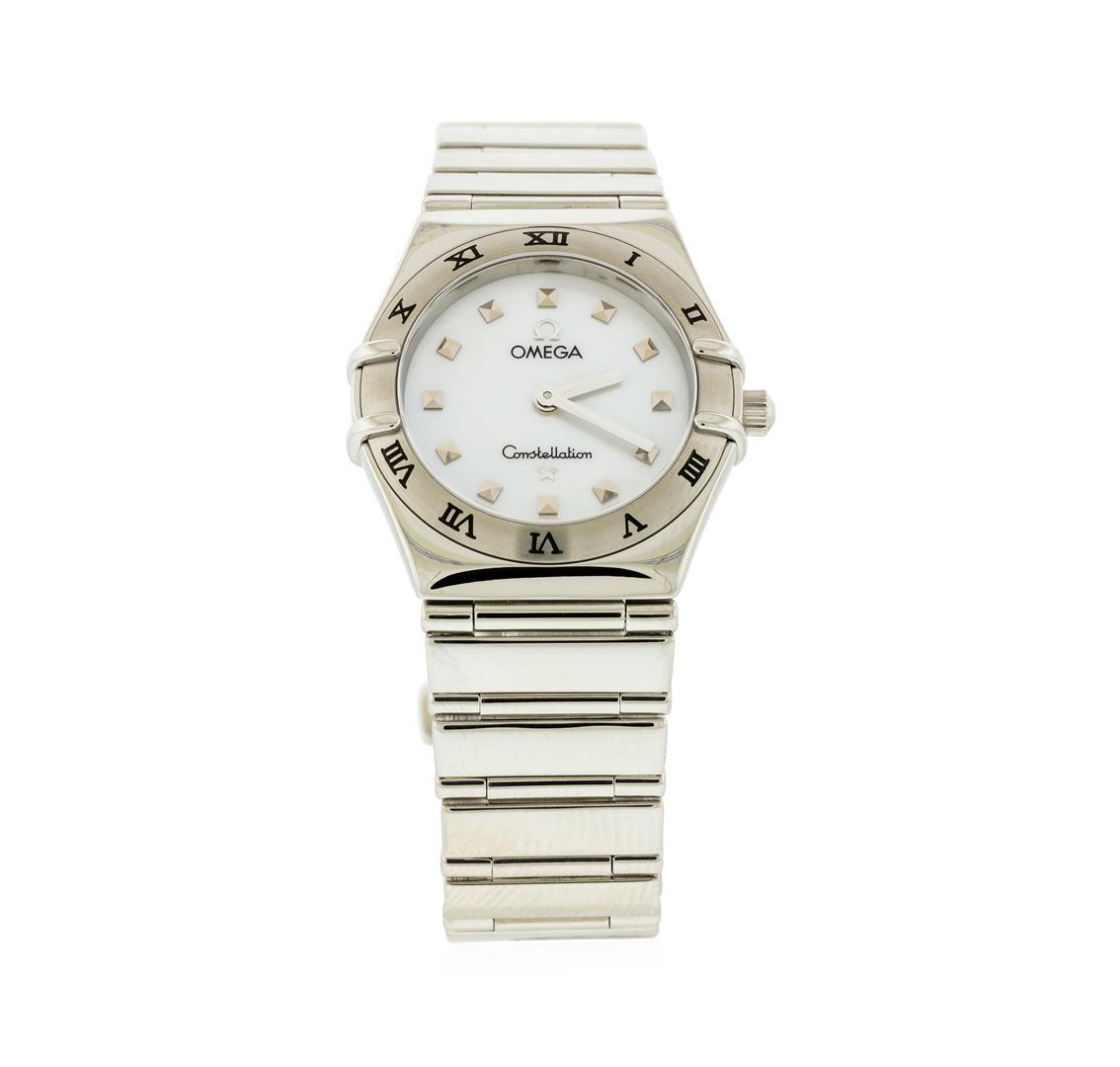 Omega Stainless Steel Constellation Mini Ladies Watch