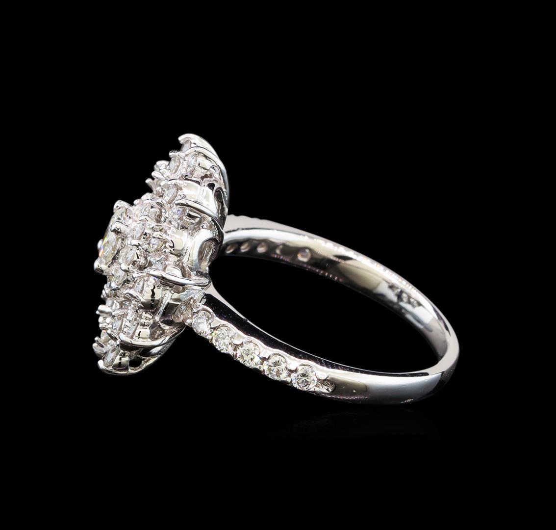 14KT White Gold 0.51 ctw Diamond Ring