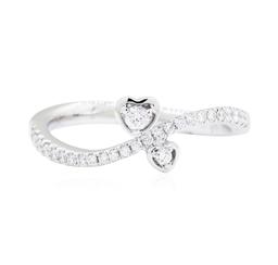 0.21 ctw Diamond Ring - 18KT White Gold