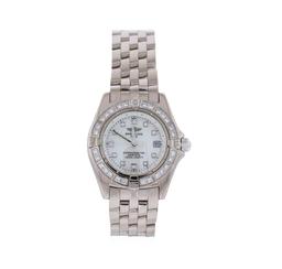 Breitling 18KT White Gold Diamond Callistino Watch