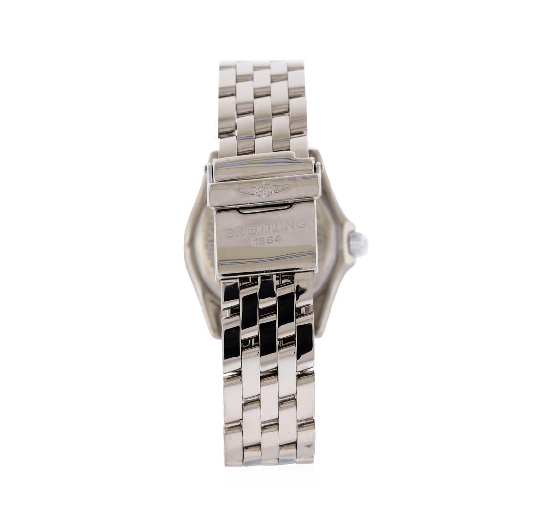 Breitling 18KT White Gold Diamond Callistino Watch