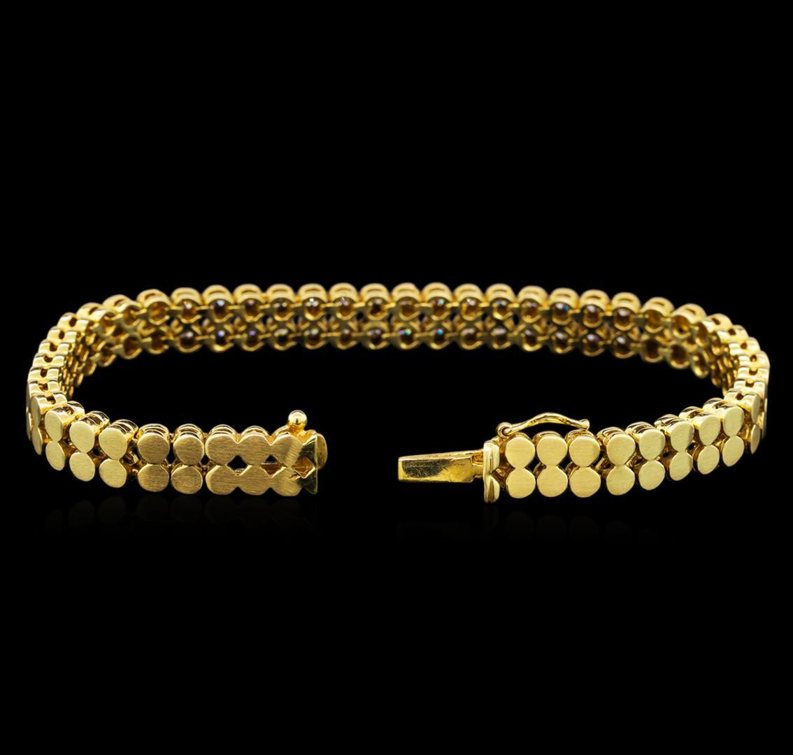 14KT Yellow Gold 1.04 ctw Diamond Bracelet